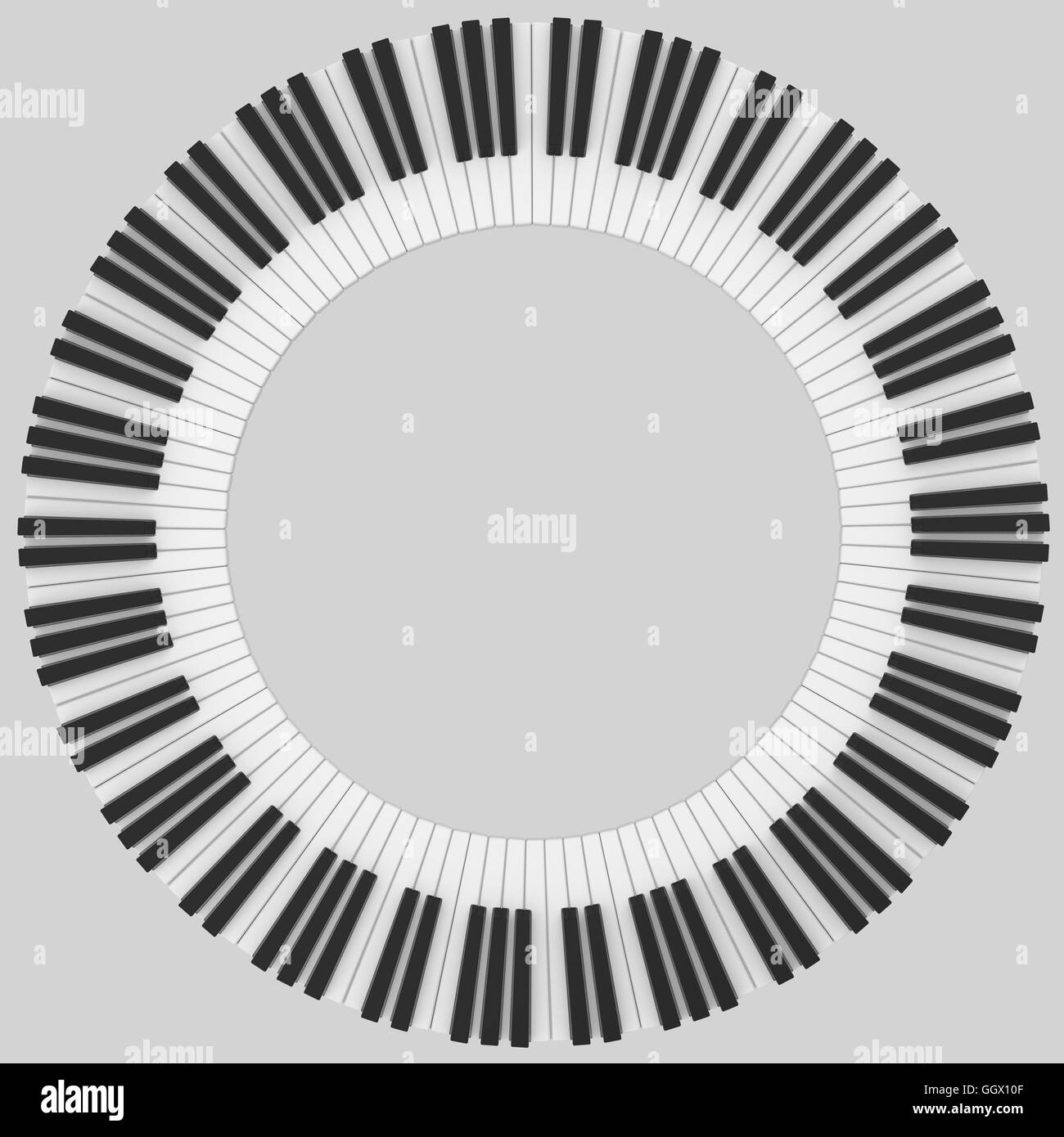 isolated black and white piano keyboard Stock Photo Alamy