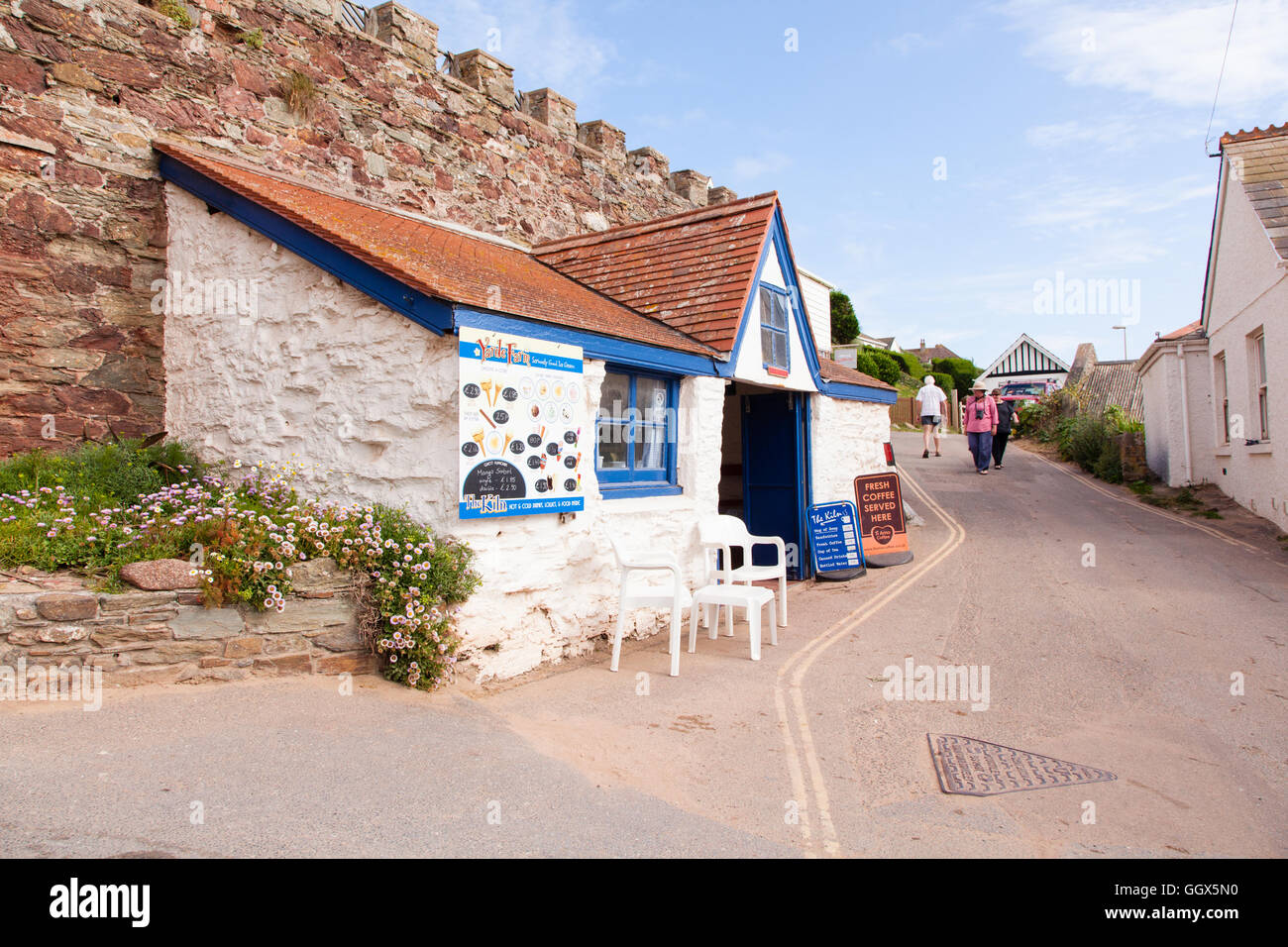 Cottage Hotel Hope Cove Stock Photos Cottage Hotel Hope Cove