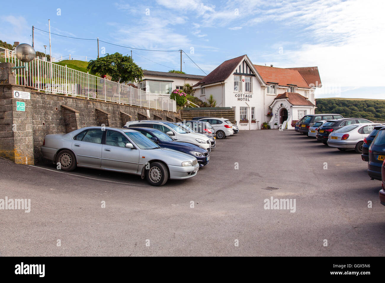 Cottage Hotel Hope Cove Devon England United Kingdom Stock