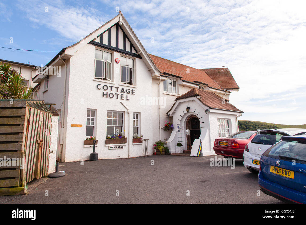 Cottage Hotel Hope Cove Devon England United Kingdom Stock