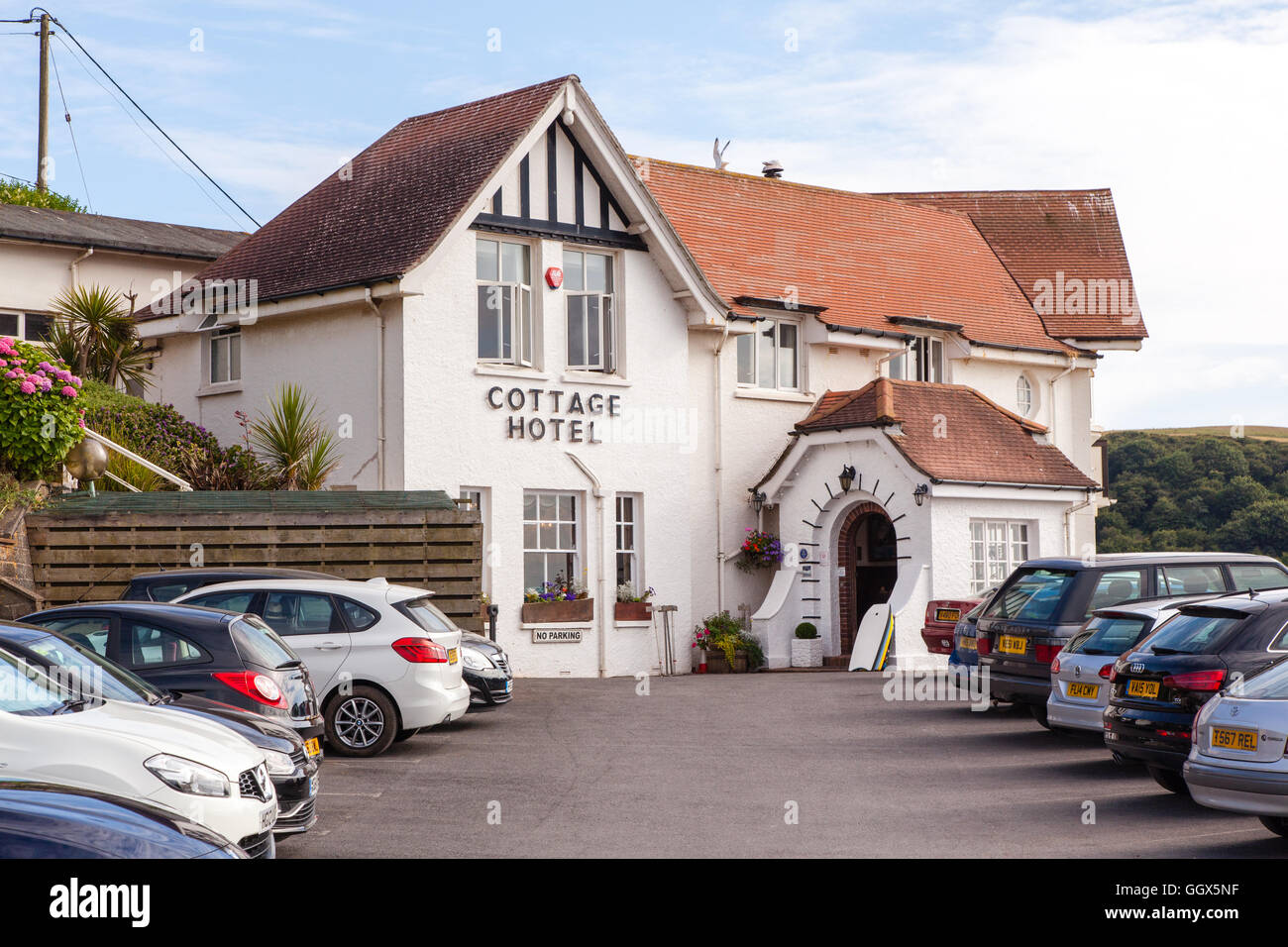 Cottage Hotel Hope Cove Stock Photos Cottage Hotel Hope Cove