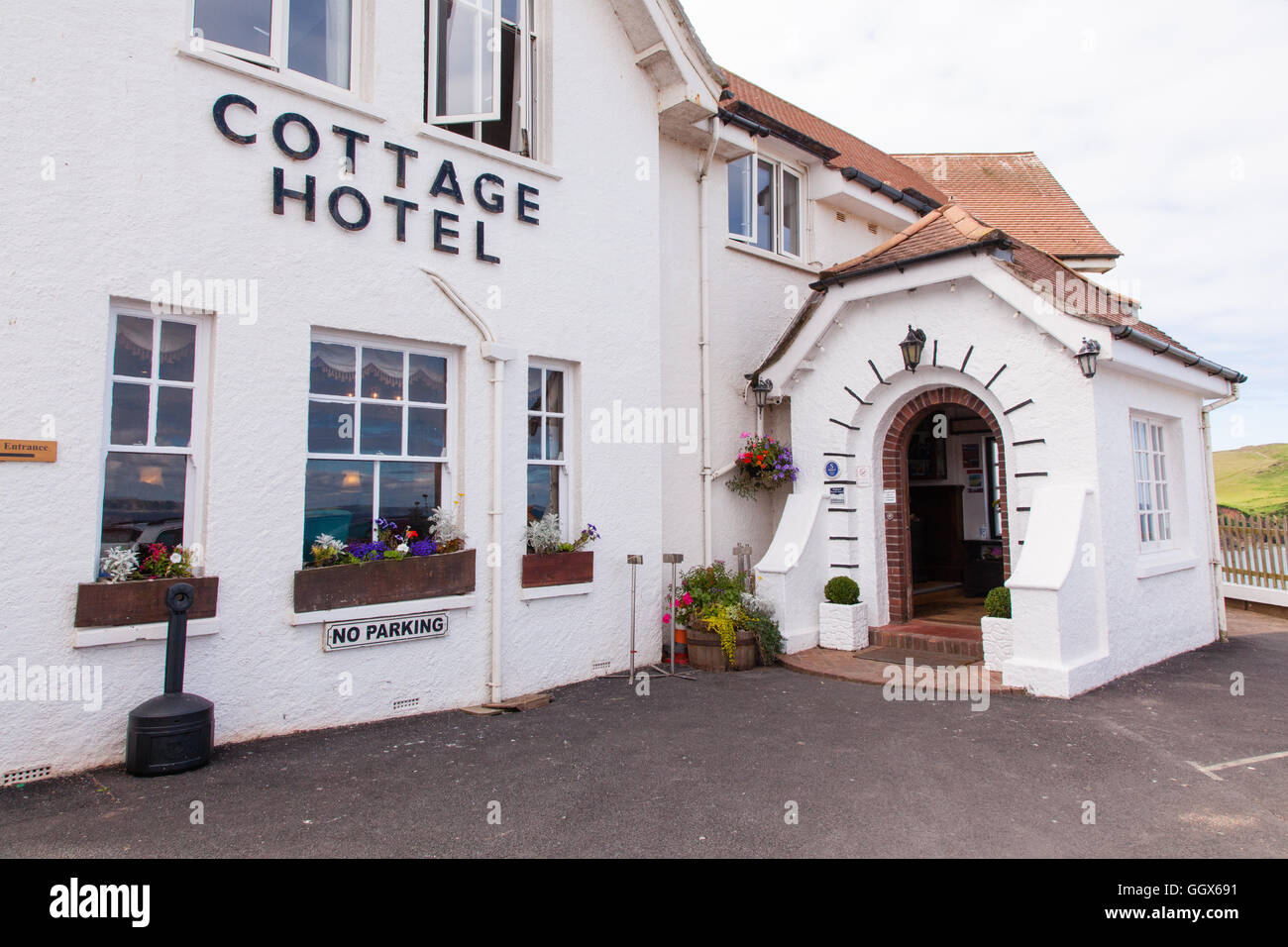 Cottage Hotel Hope Cove Stock Photos Cottage Hotel Hope Cove