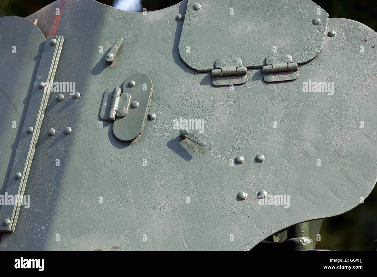 Old military equipment Stock Photo Alamy