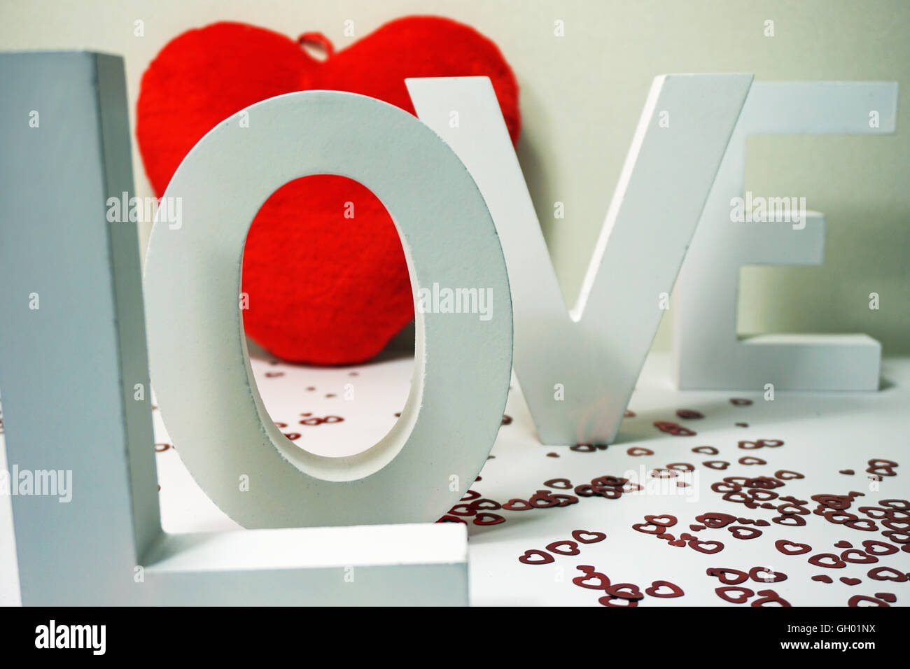 sign of love Stock Photo