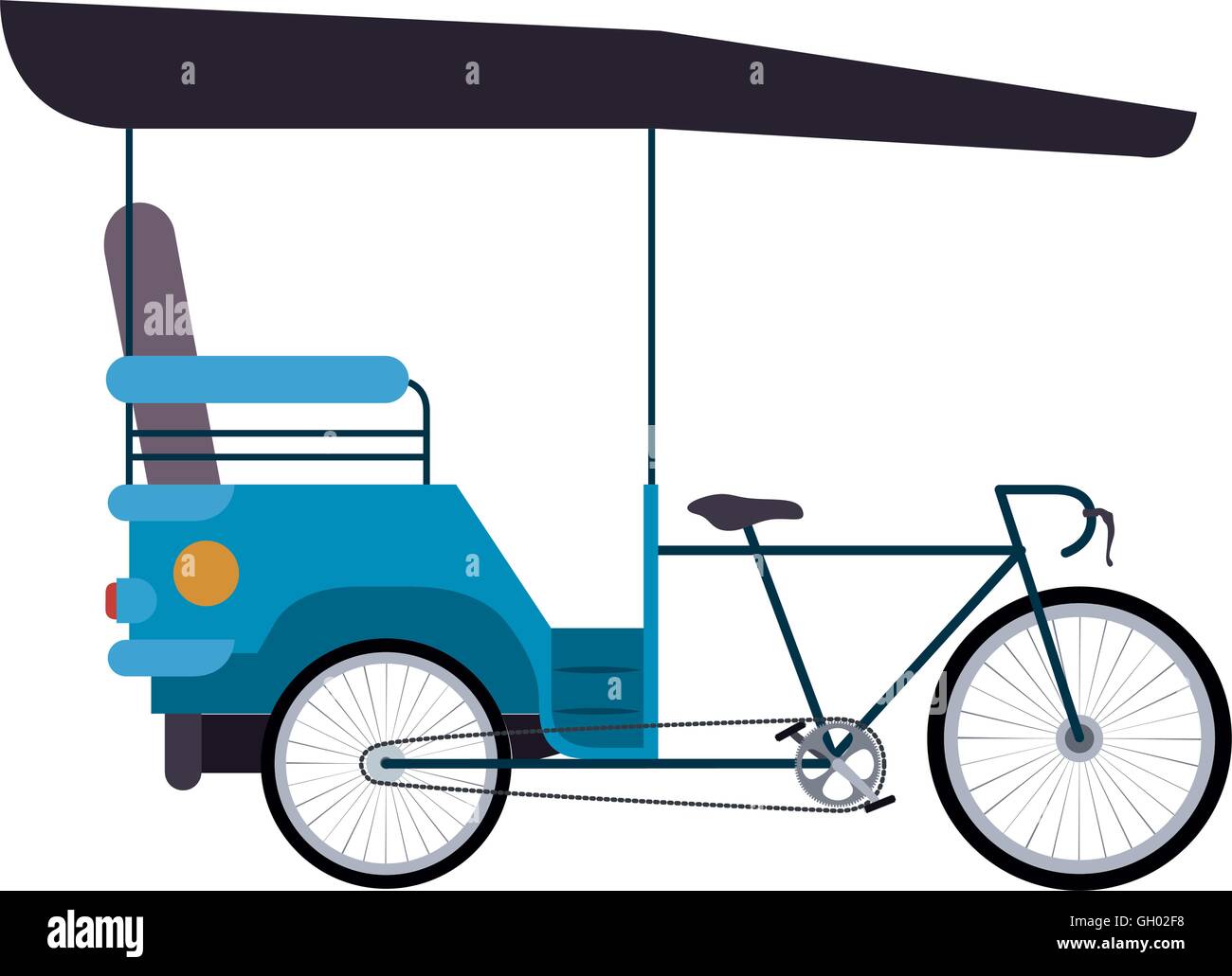 rickshaw india isolated icon design Stock Vector Image & Art - Alamy
