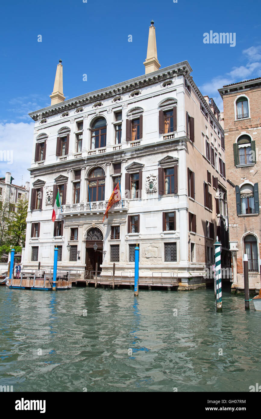 Streets of the ancient city Venice, Italy Stock Photo