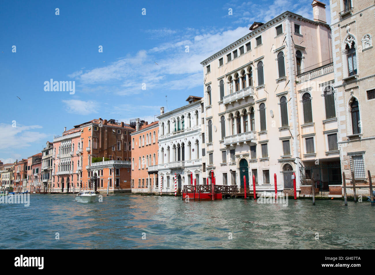 Streets of the ancient city Venice, Italy Stock Photo