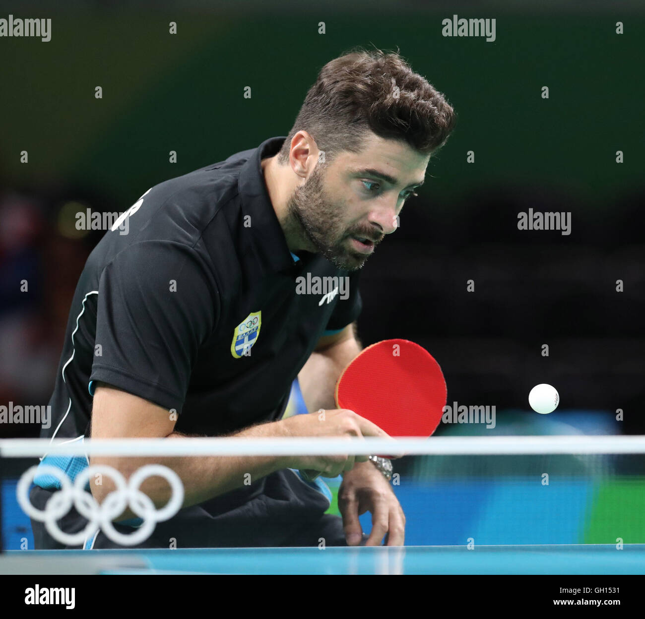 RIO DE JANEIRO, RJ - 07.08.2016: OLYMPICS 2016 TABLE TENNIS - The Greek