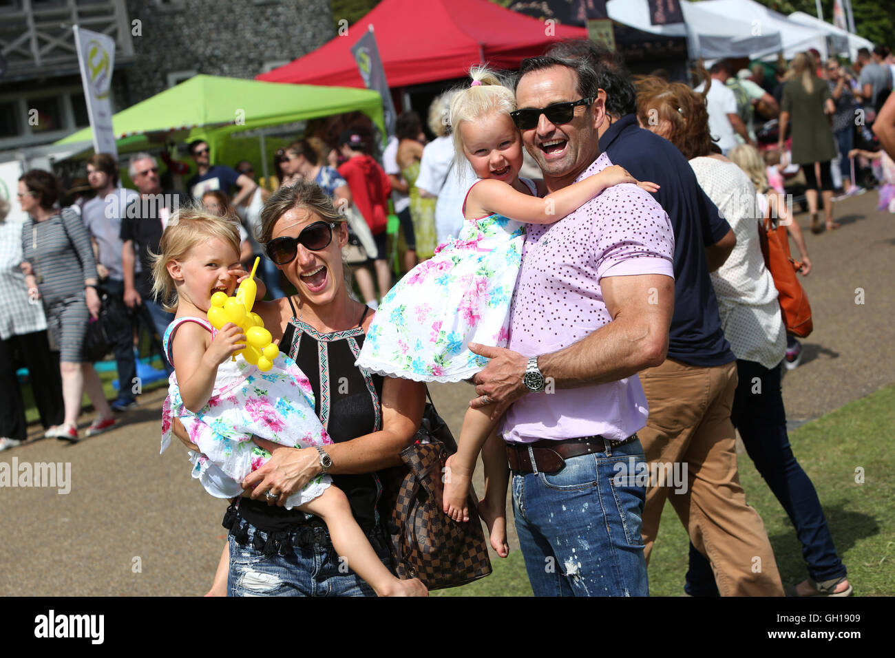 Chichester, UK. 7th August, 2016. The UK's biggest chilli festival at West Dean Gardens, near