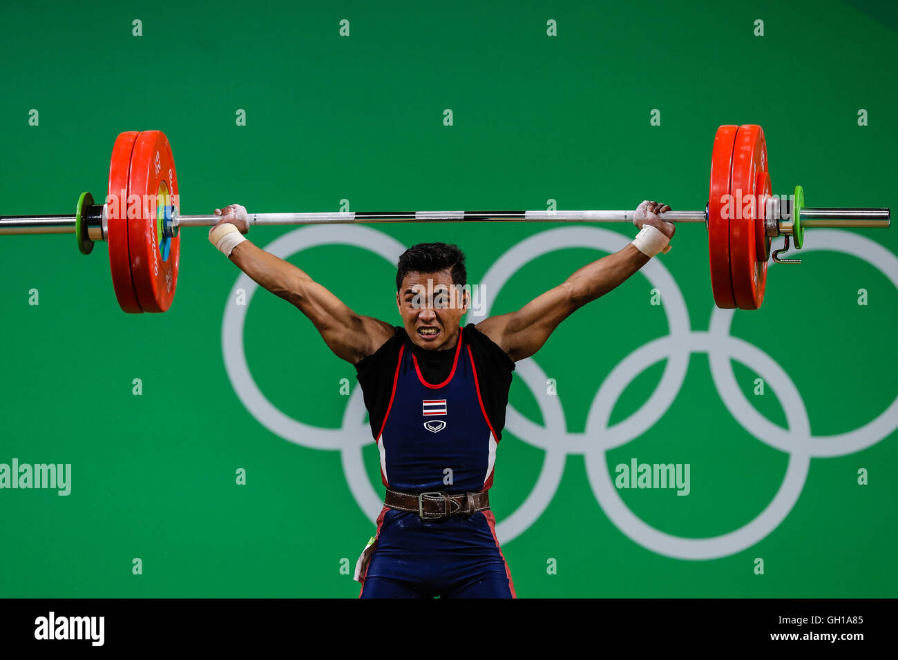 Rio de Janeiro, Brazil. 07th Aug, 2016. RIO 2016 OLYMPICS WEIGHTLIFTING ...