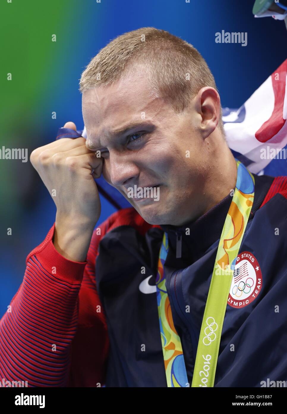 Rio De Janeiro, Brazil 7th Aug, 2016. Caeleb Dressel from the United ...