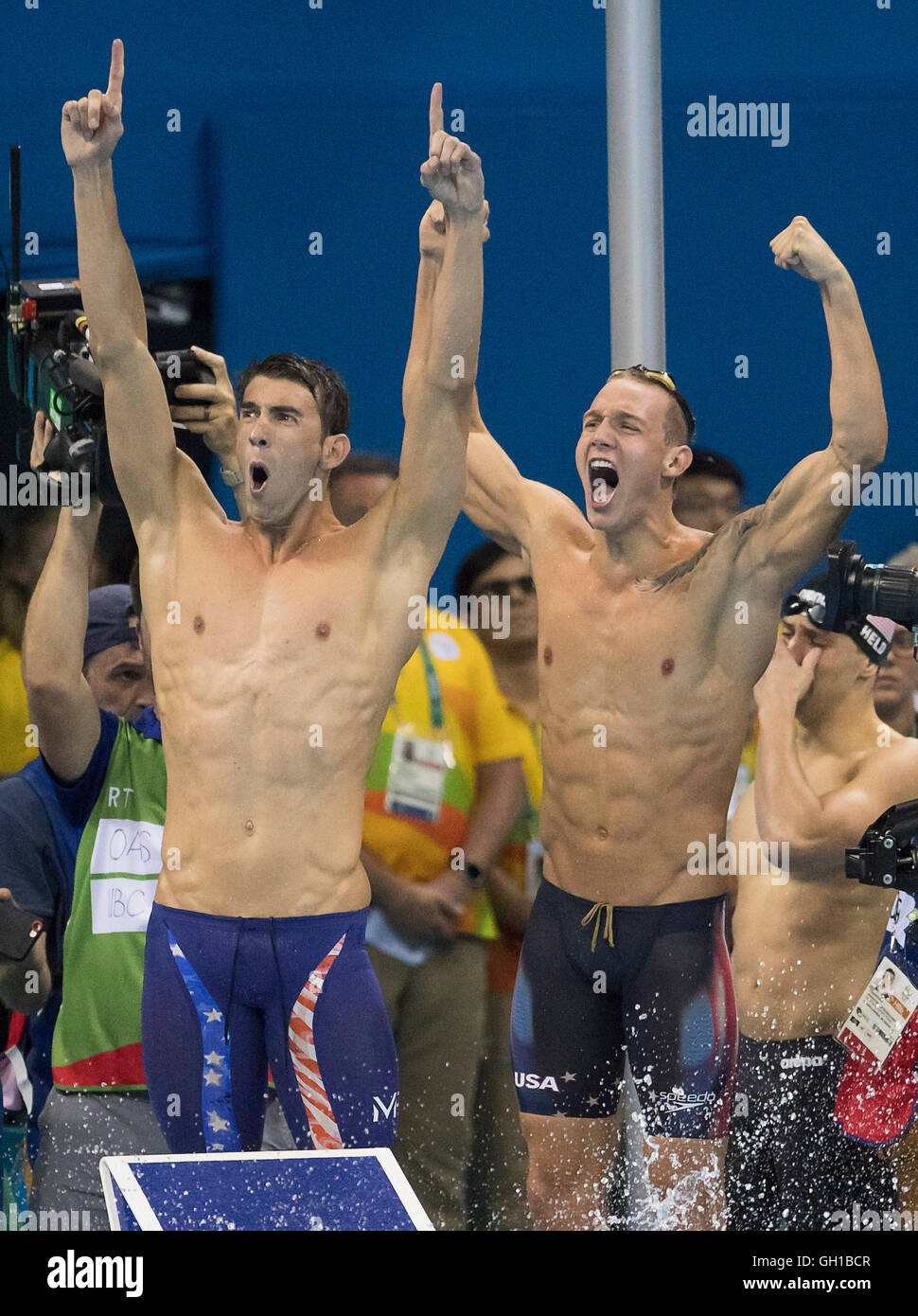 Rio de Janeiro, RJ, Brazil. 7th Aug, 2016. OLYMPICS SWIMMING: Michael ...