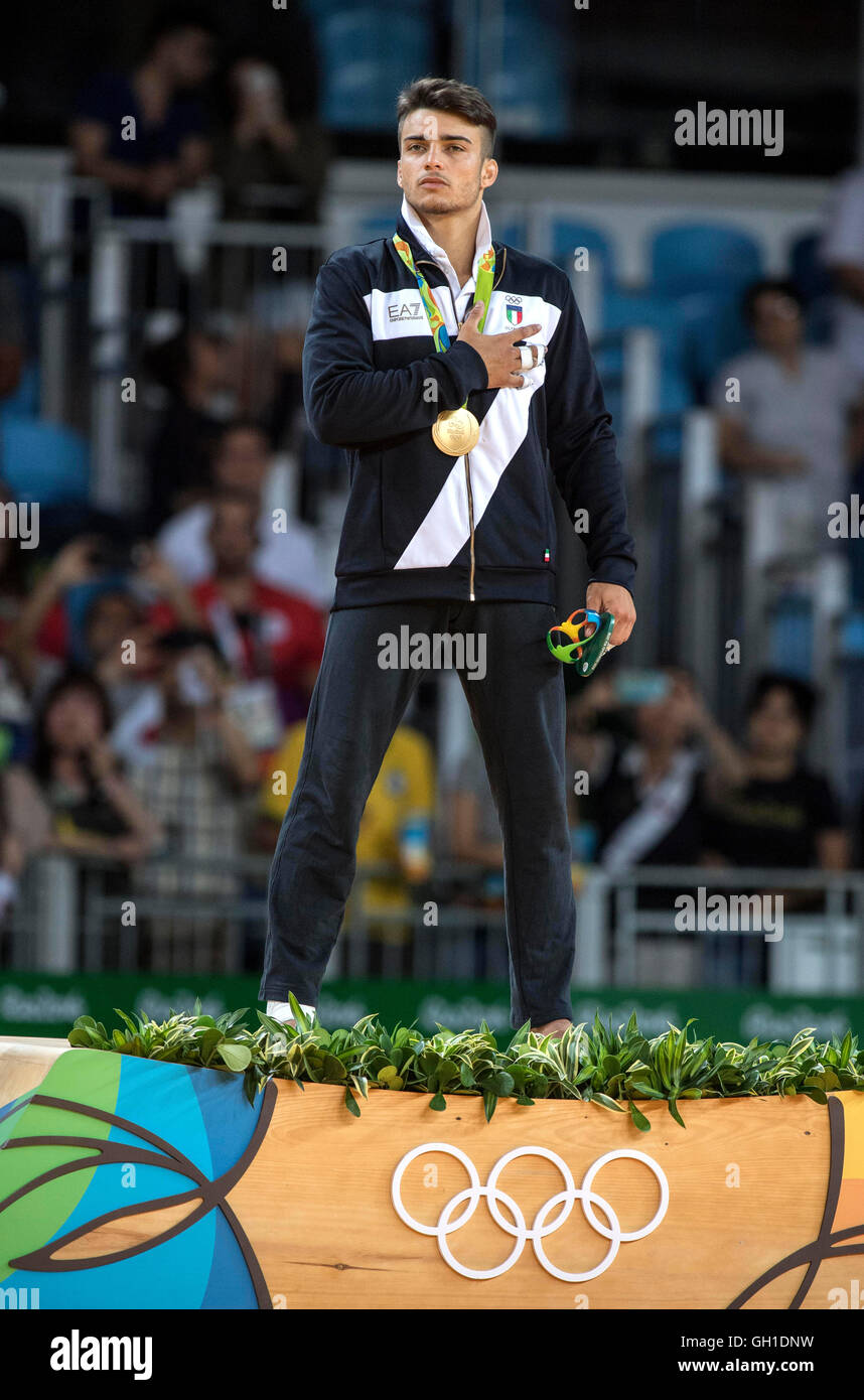 Rio De Janeiro, Brazil. 7th Aug, 2016. Fabio Basile (ITA) Judo.
