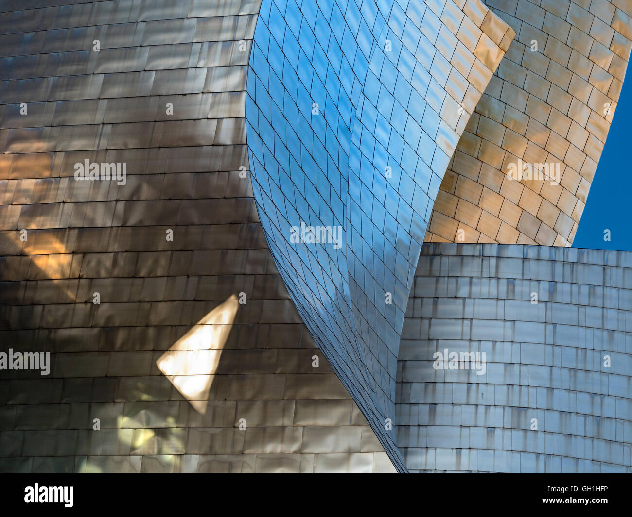 The iconic Guggenheim Museum in Bilbao, Spain 24 Stock Photo