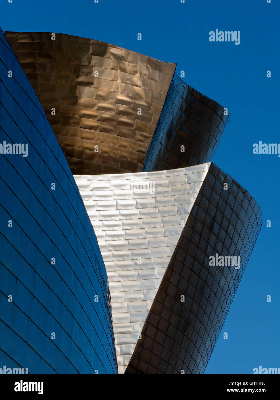 The iconic Guggenheim Museum in Bilbao, Spain 4 Stock Photo