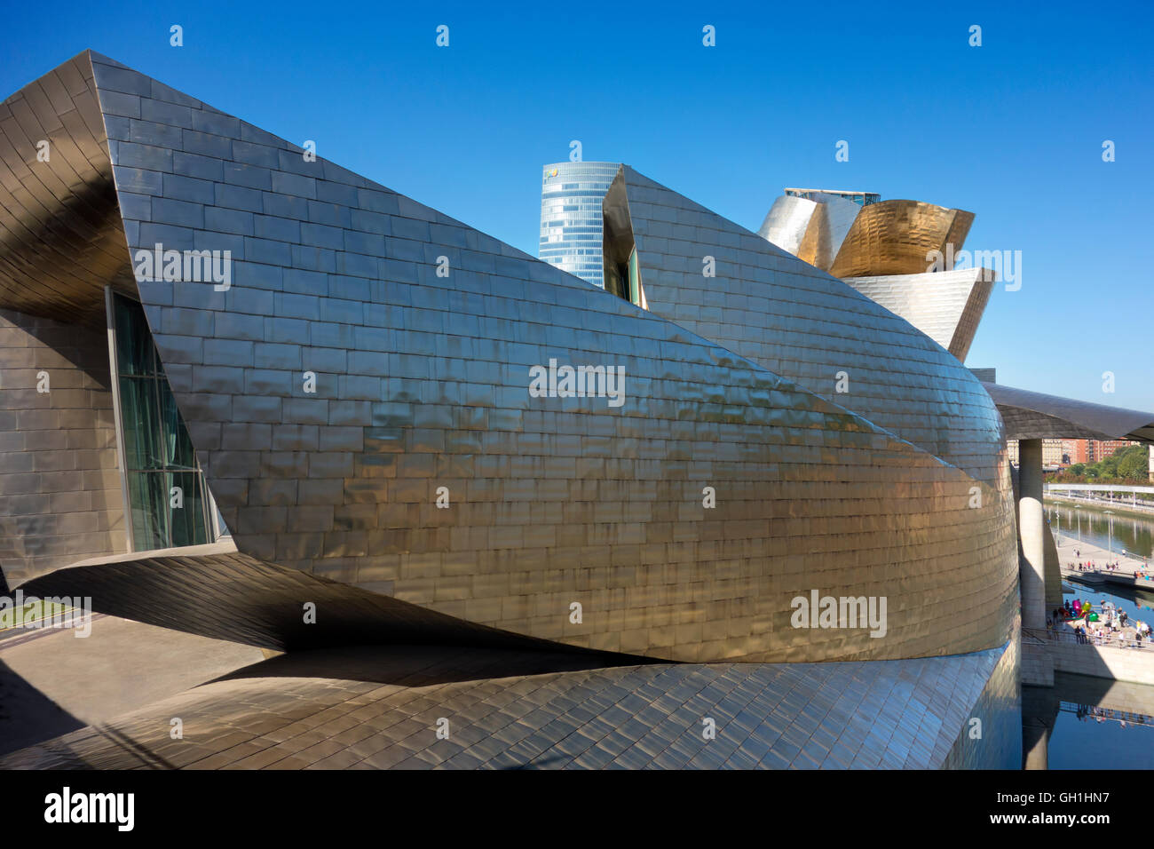 The iconic Guggenheim Museum in Bilbao, Spain 5 Stock Photo