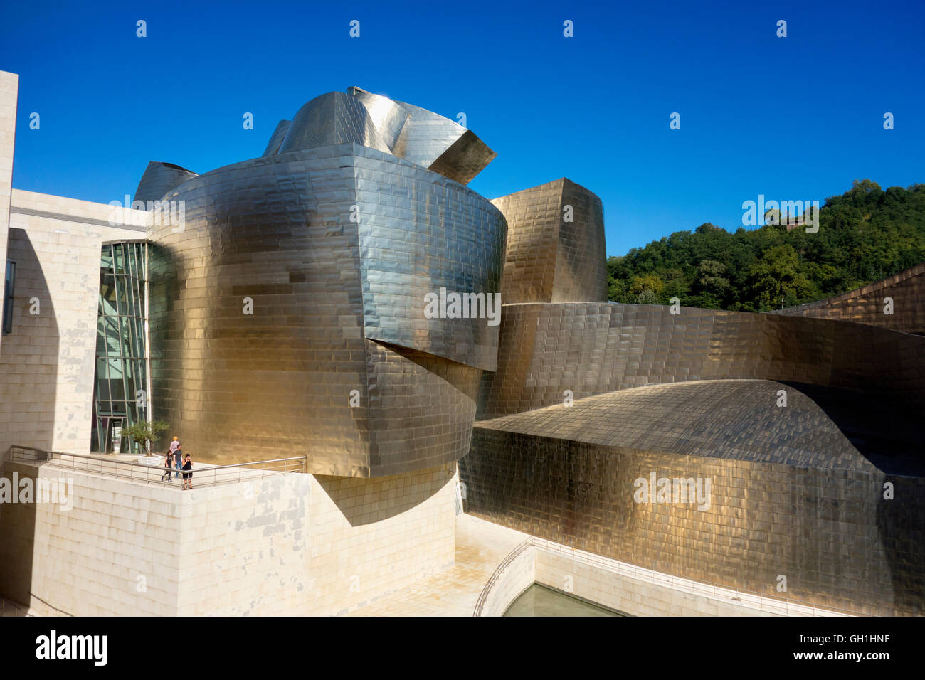 The iconic Guggenheim Museum in Bilbao, Spain 14 Stock Photo
