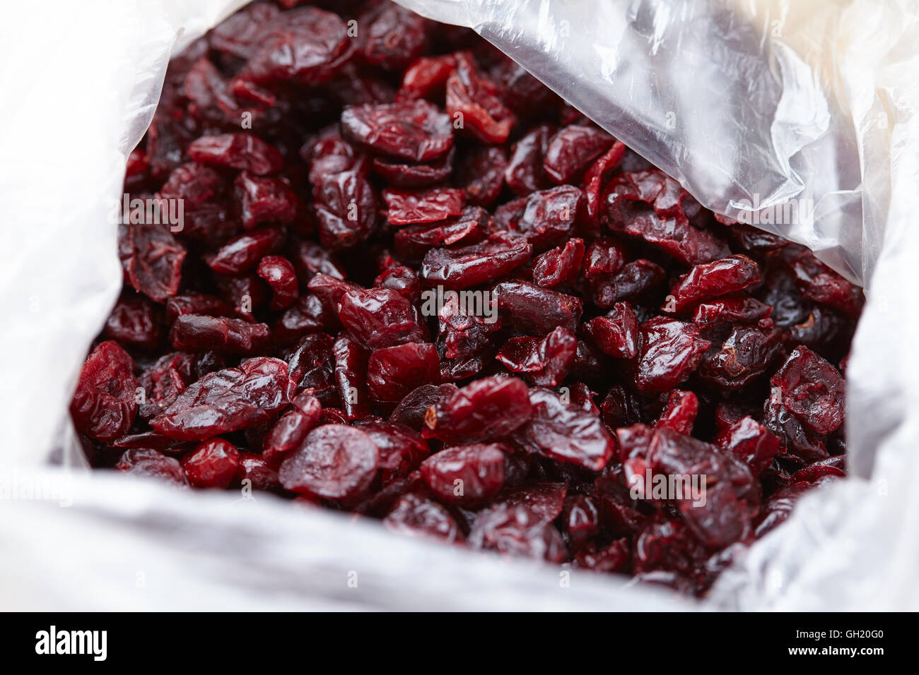healthy eating dried cranberries Stock Photo Alamy