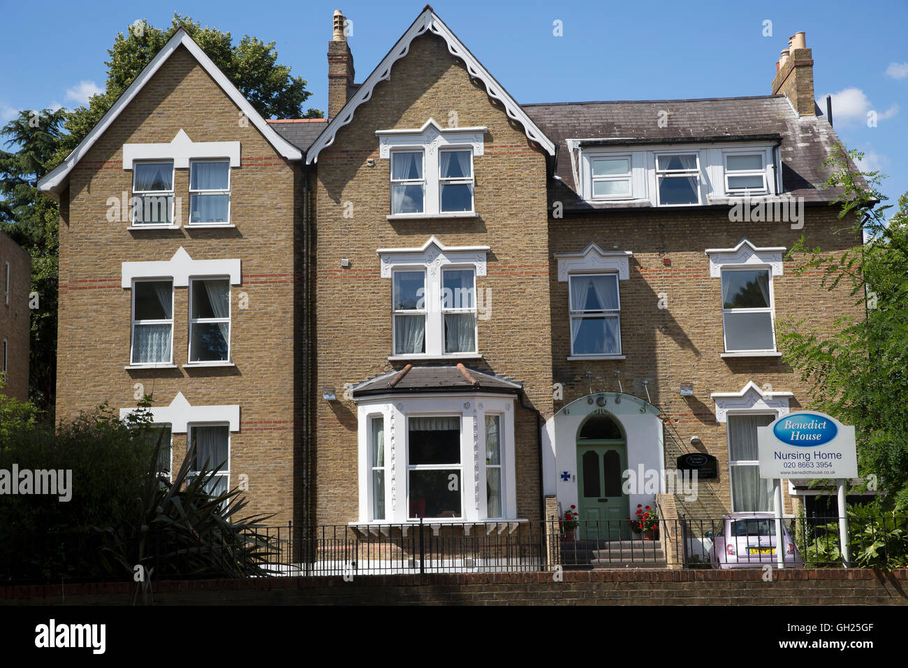 Benedict House Nursing Home in Beckenham Kent Stock Photo Alamy