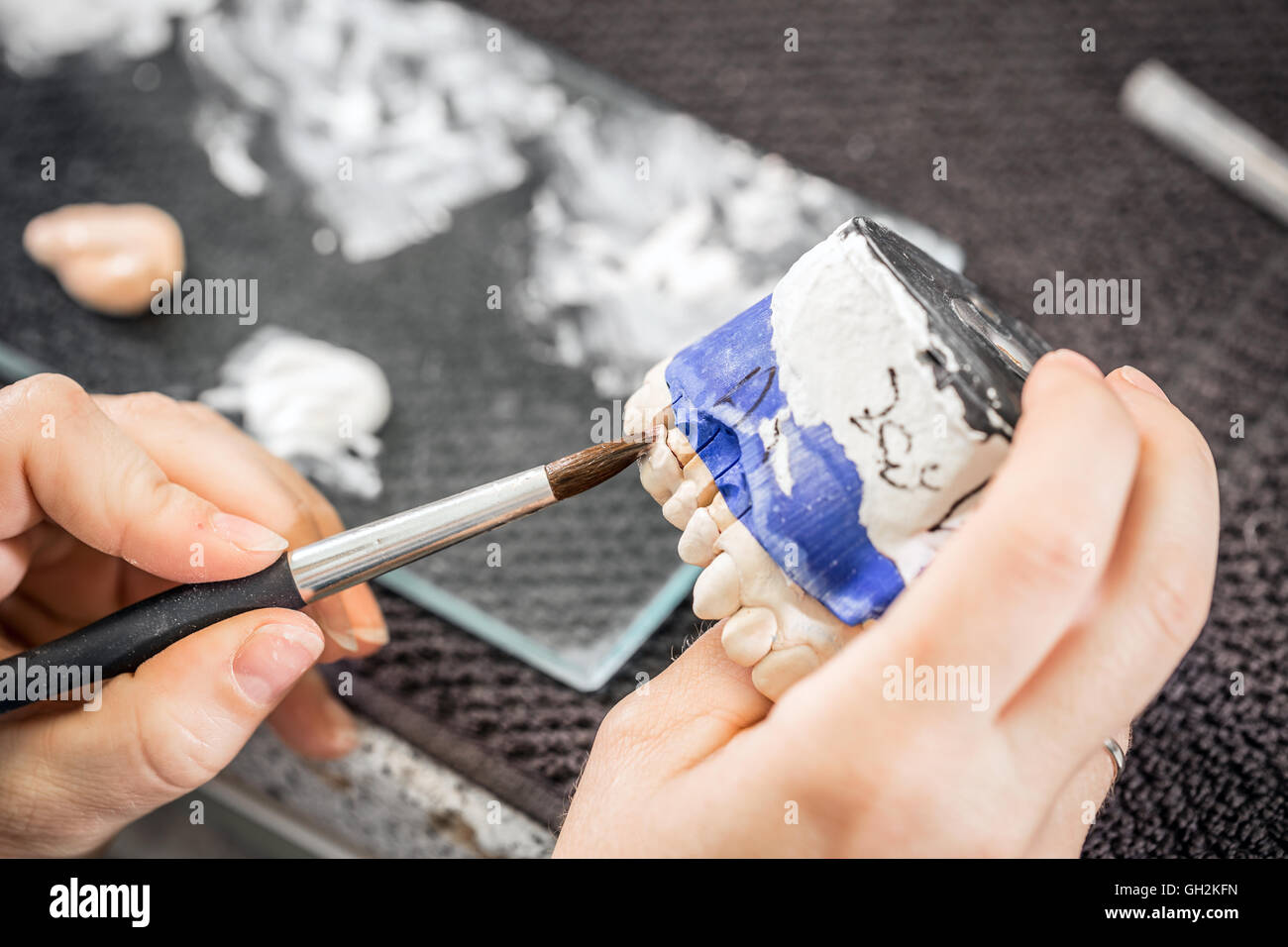 False teeth hires stock photography and images Alamy