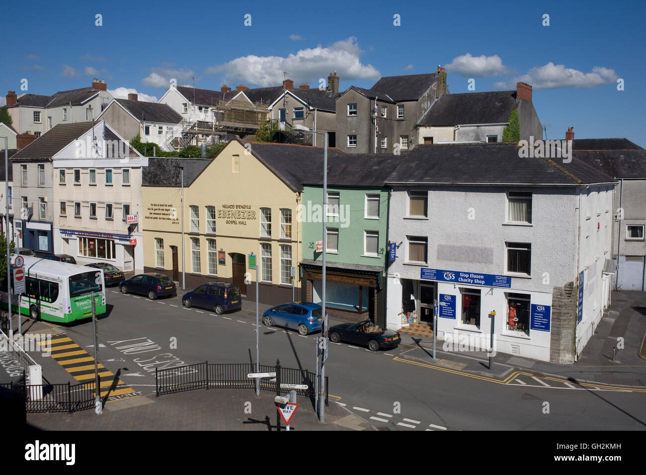 Carmarthen town centre hires stock photography and images Alamy