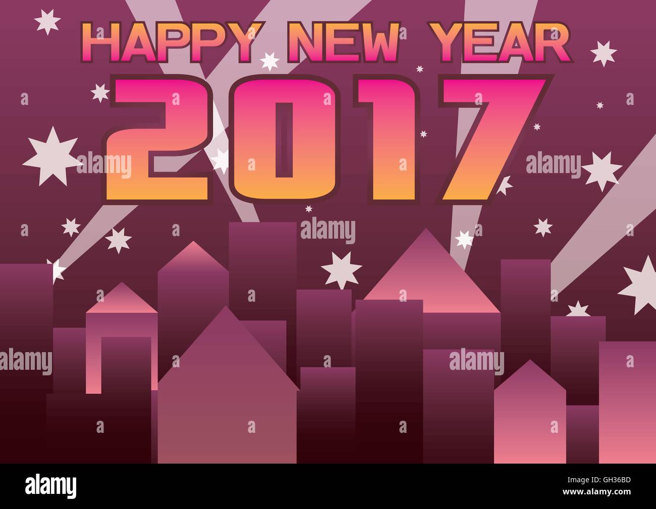 Happy New Year 17 High Resolution Stock Photography And Images Alamy