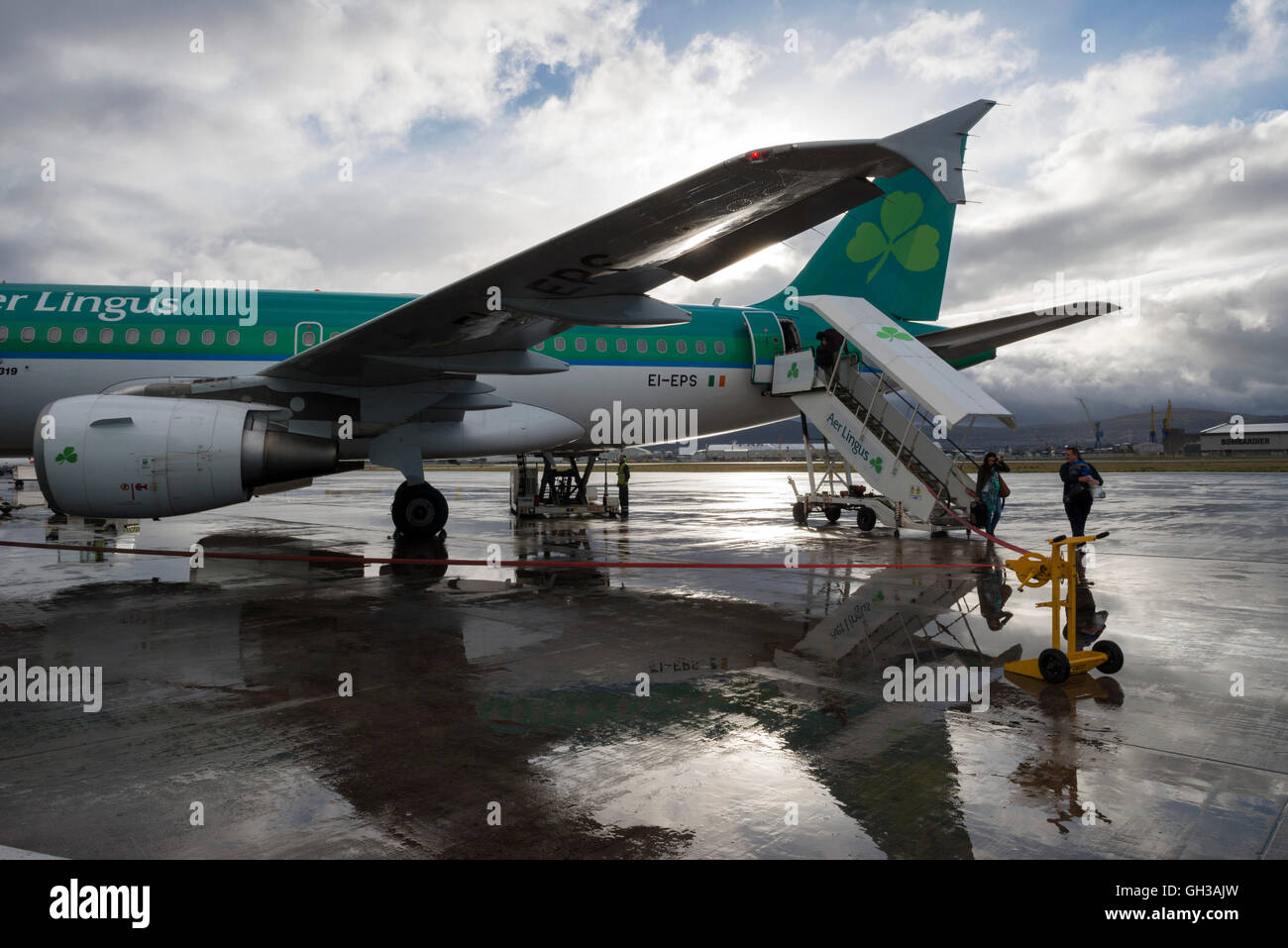 Aer Lingus, Belfast Stock Photo