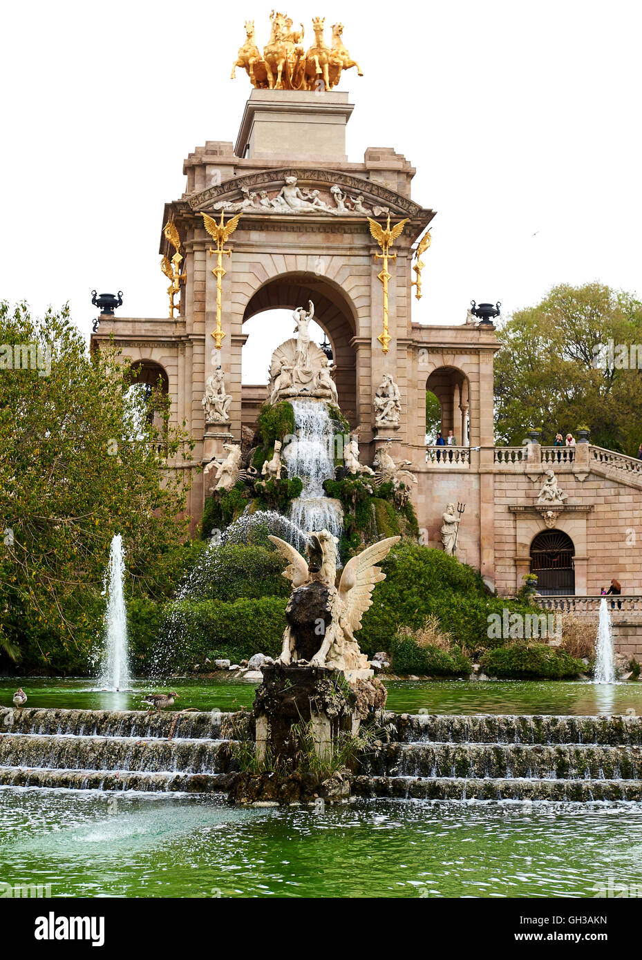The Cascada fountain Stock Photo Alamy
