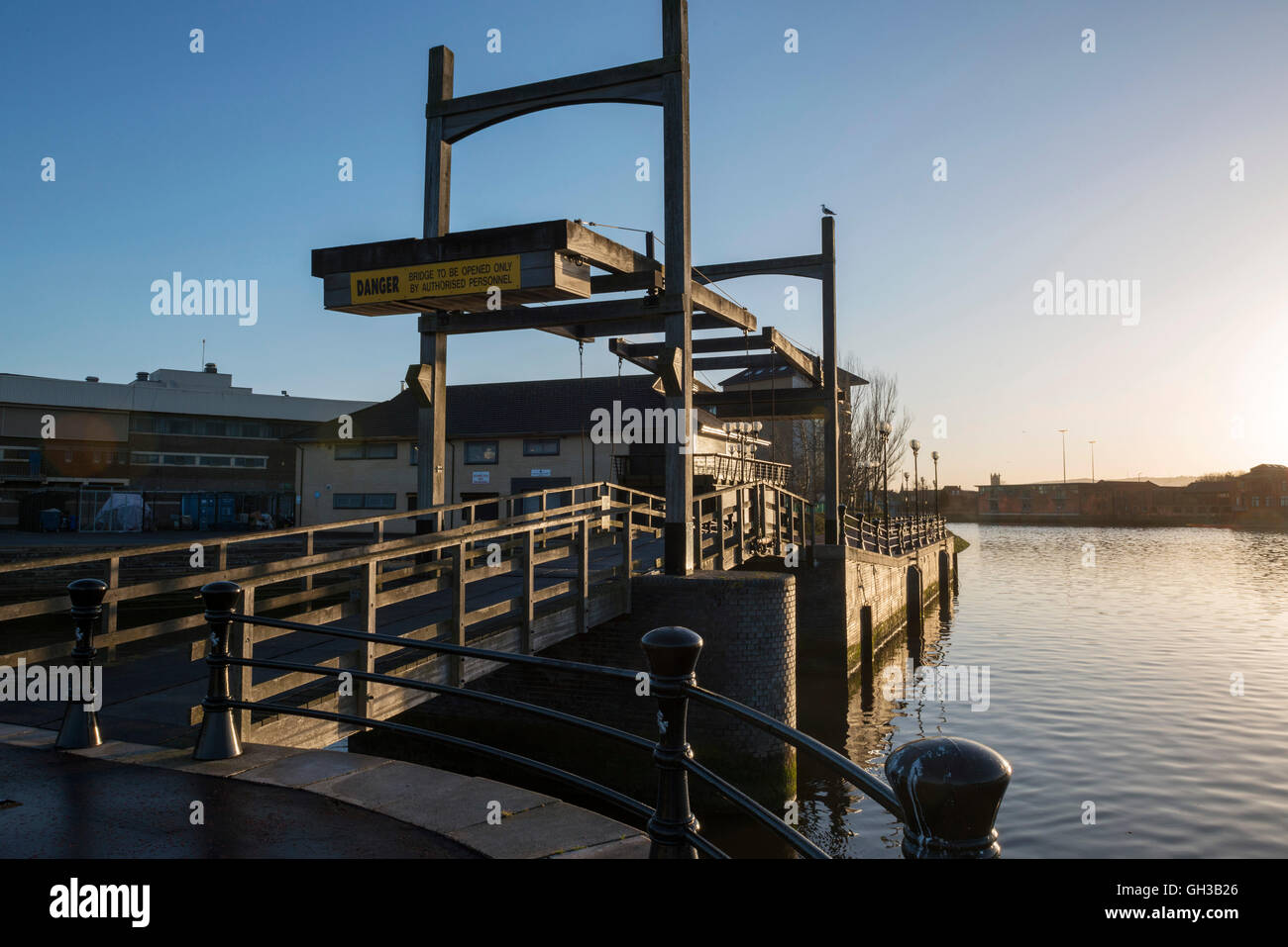 Old Lock Bridge at Ormeau Embankment, Belfast Stock Photo Alamy