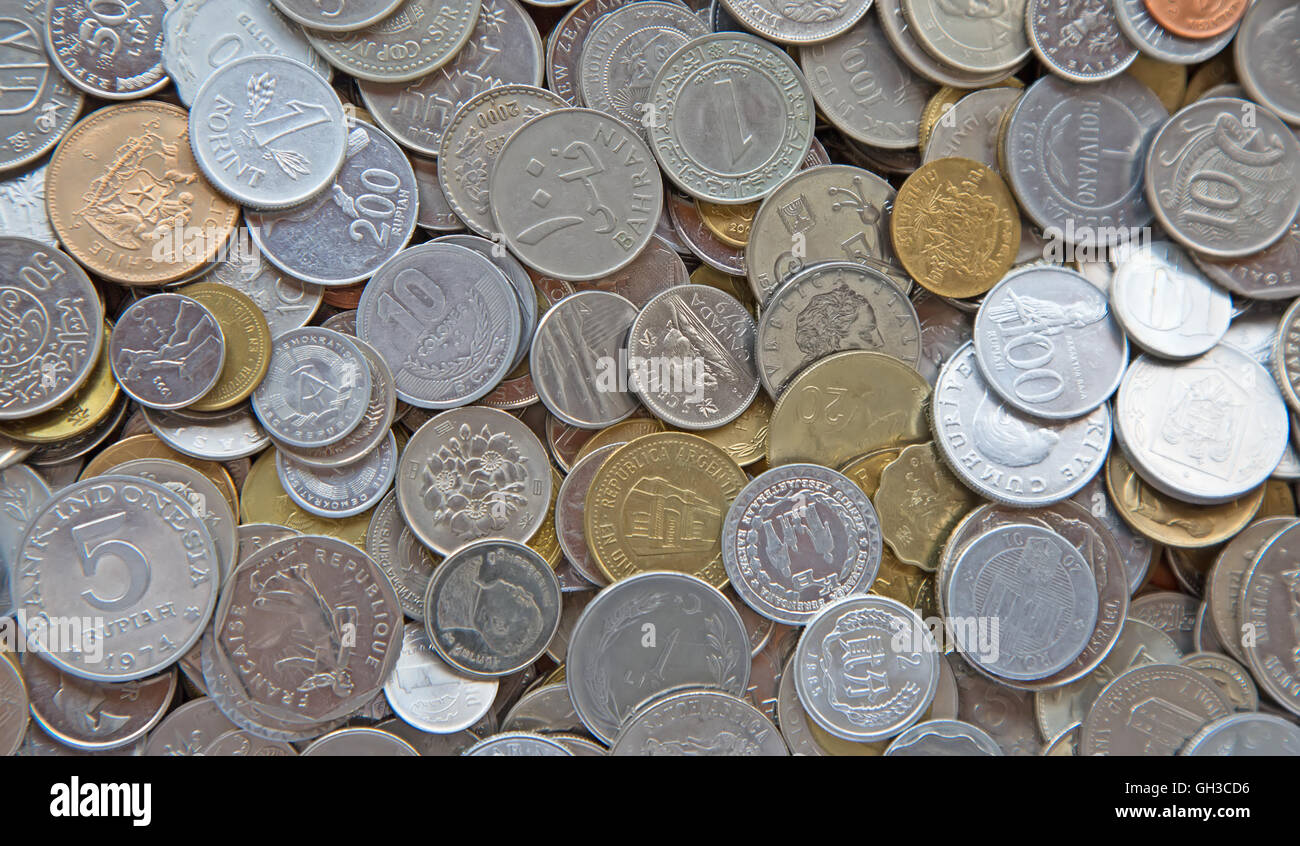 Old mexican coins hi-res stock photography and images - Alamy