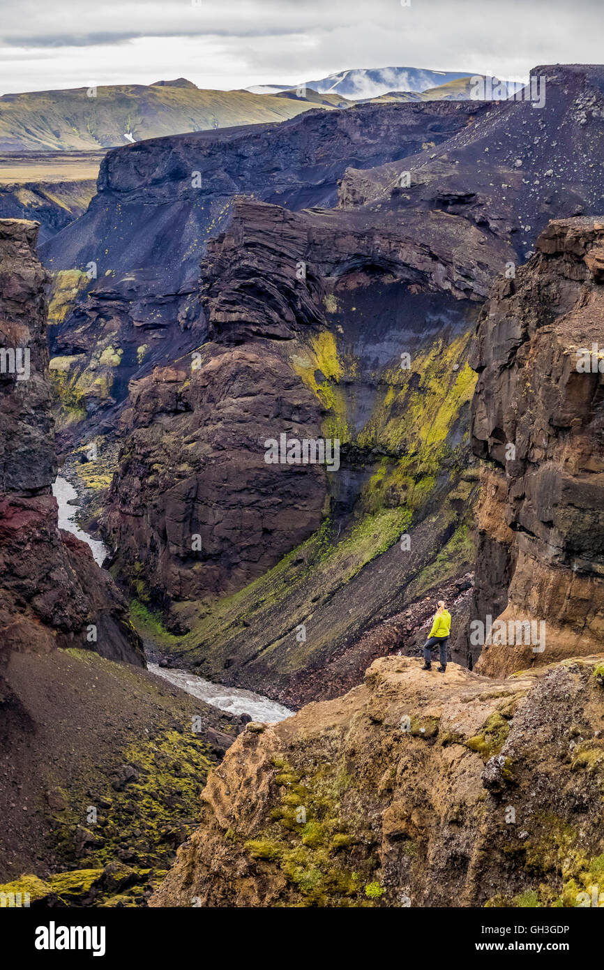 Markarfljotsgljufur canyon hi-res stock photography and images - Alamy
