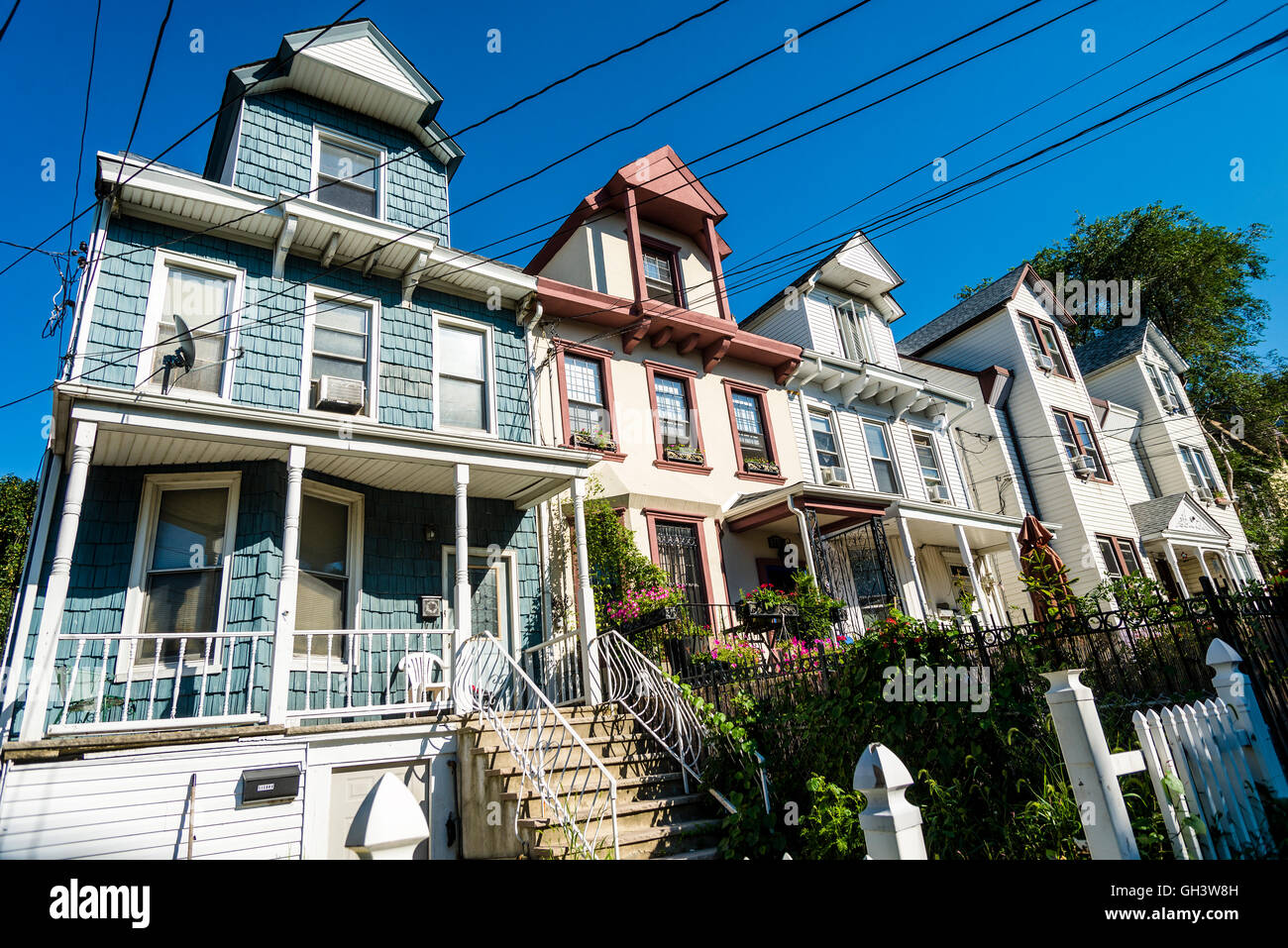 Queens new york homes hires stock photography and images Alamy