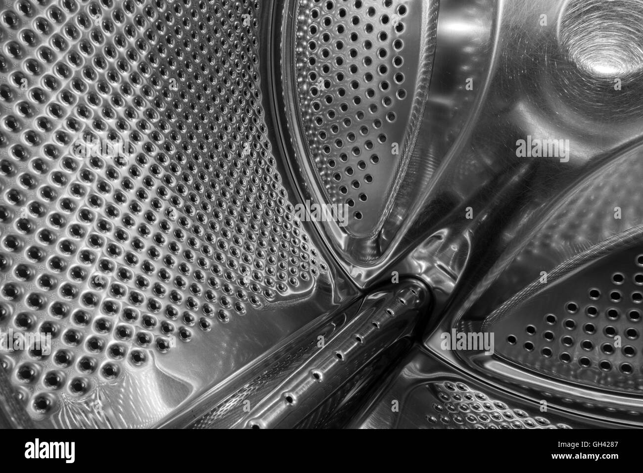 Washing machine drum inside Stock Photo Alamy