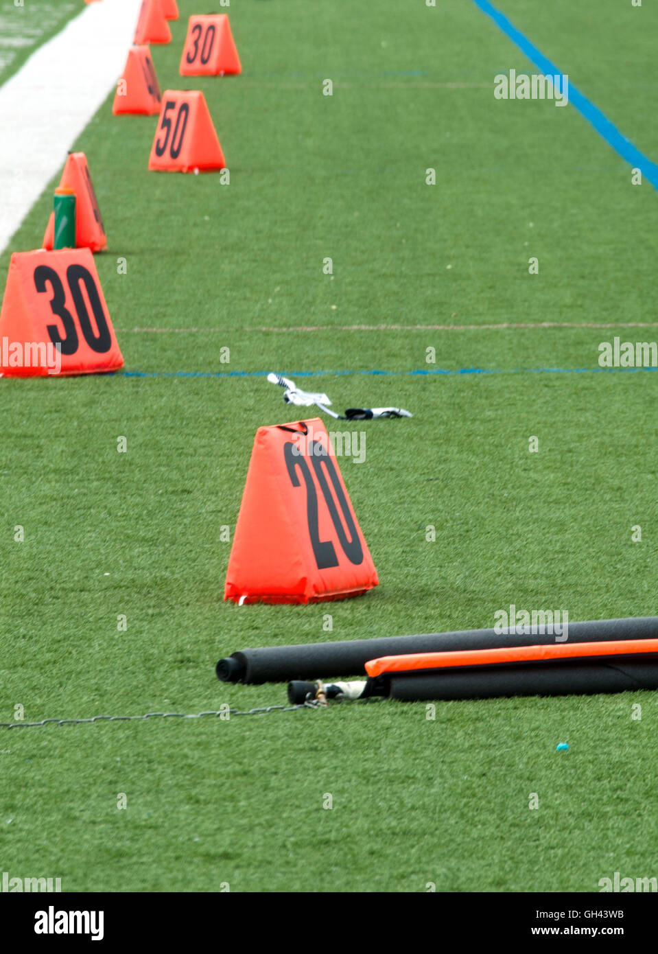 Football down markers hires stock photography and images Alamy