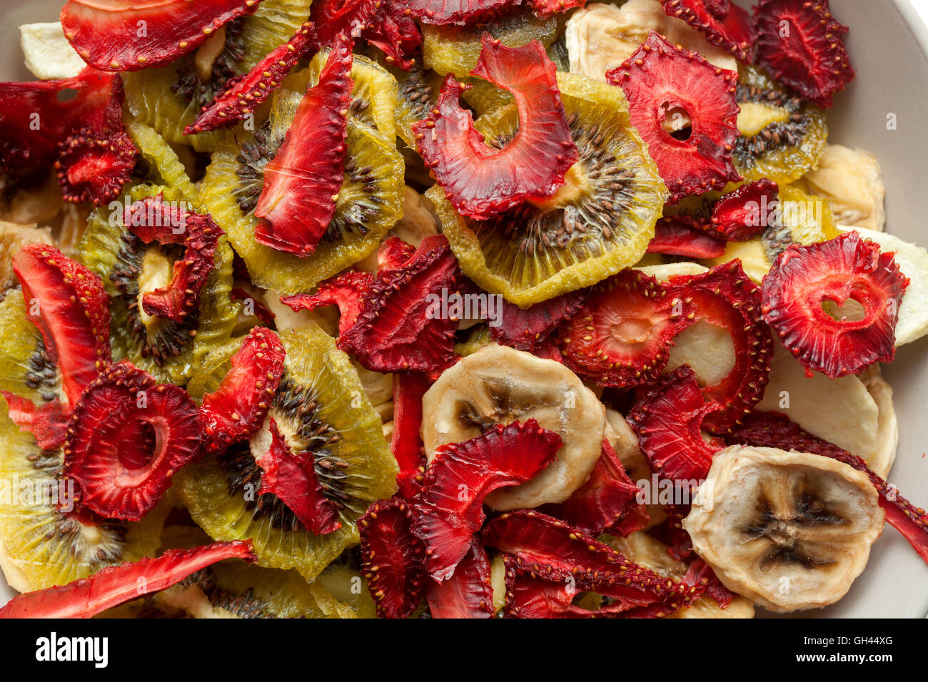 Different varieties mix of dried fruits Stock Photo Alamy