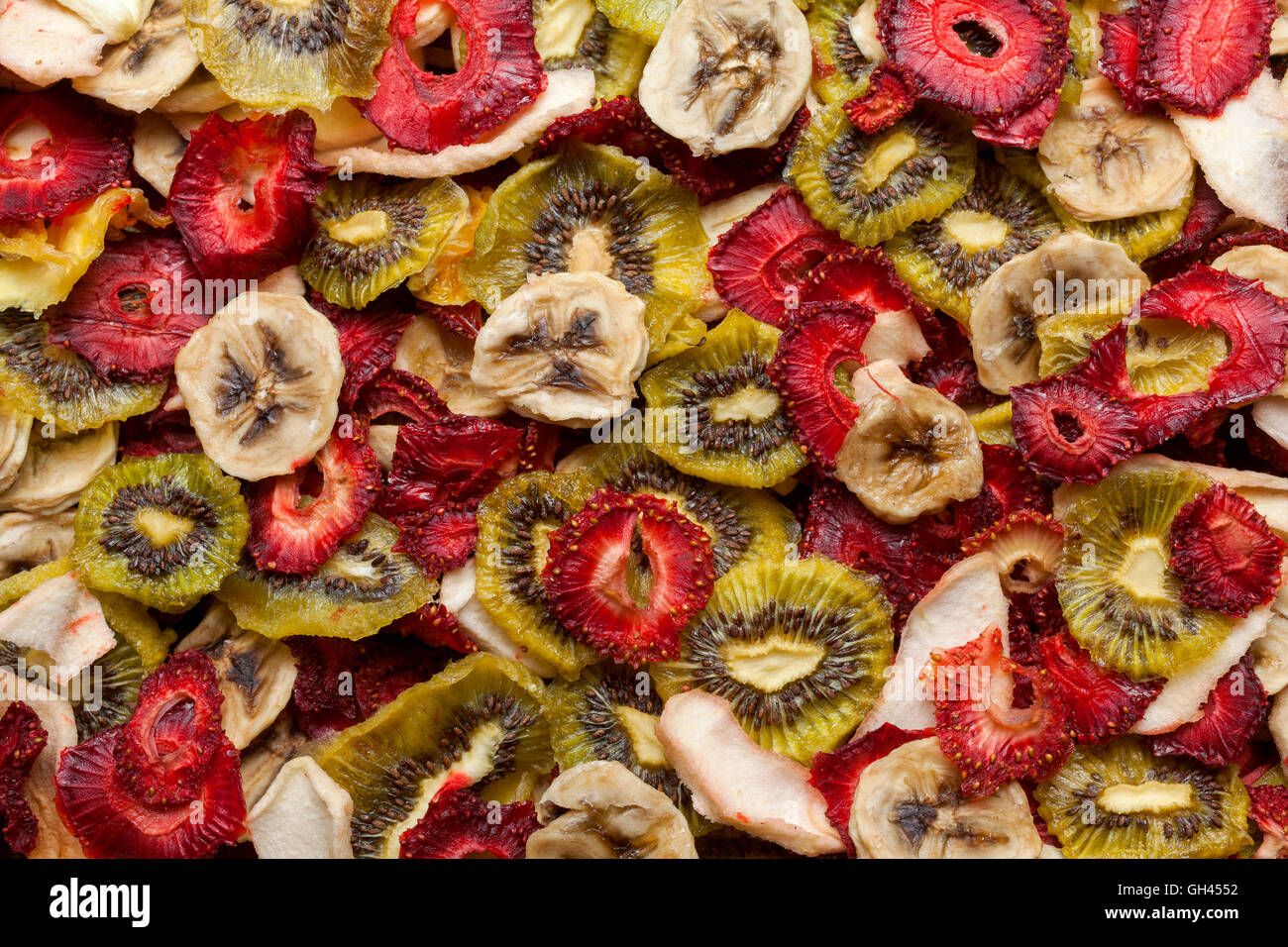 Different varieties mix of dried fruits Stock Photo Alamy