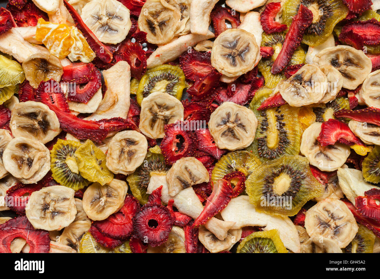 Different varieties mix of dried fruits Stock Photo Alamy
