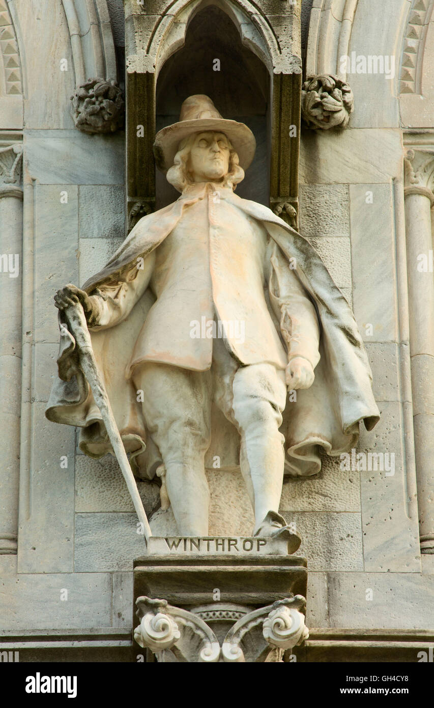 Connecticut State Capitol statue, Hartford, Connecticut Stock Photo Alamy