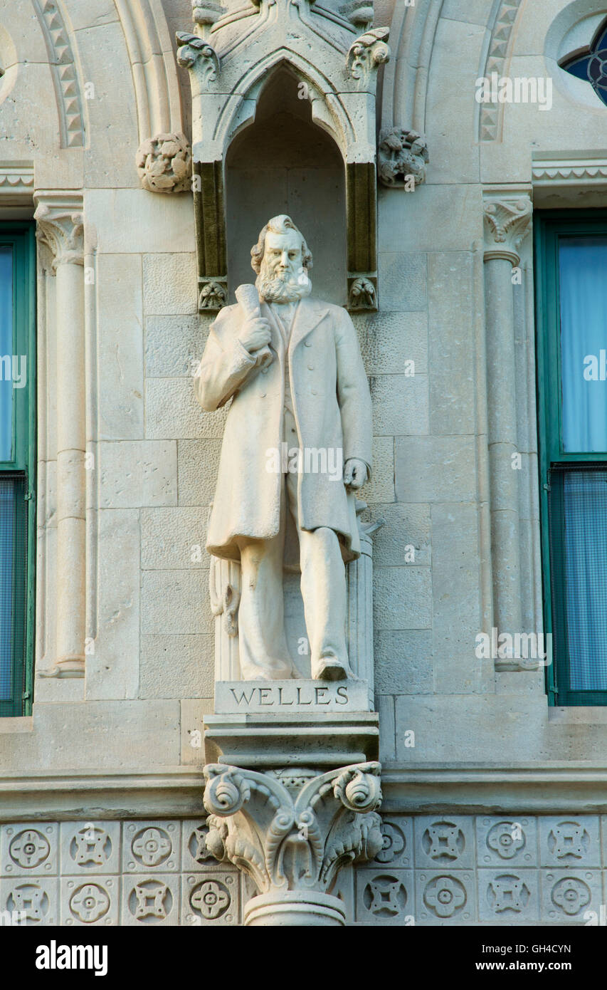Connecticut State Capitol statue, Hartford, Connecticut Stock Photo Alamy
