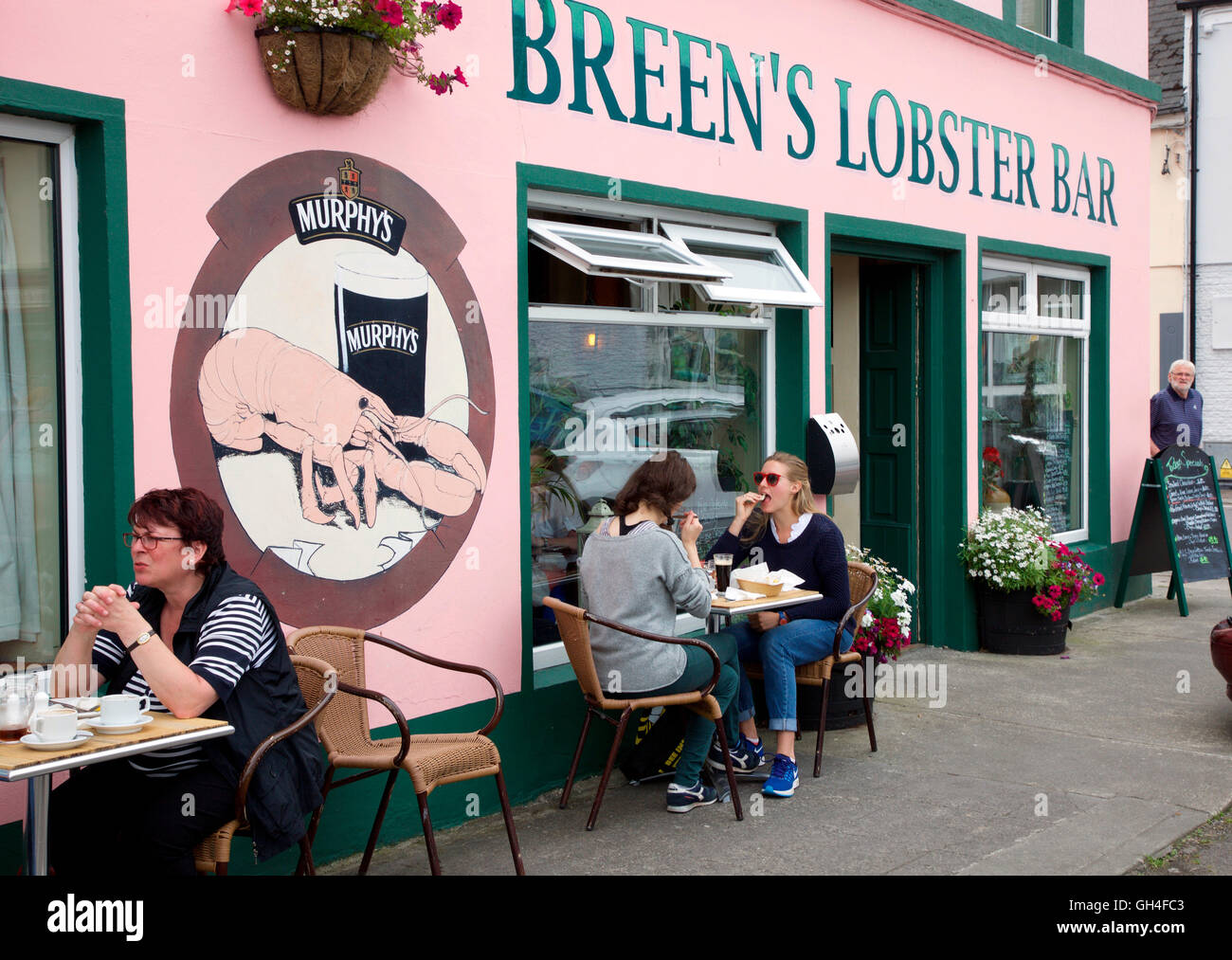 Breen’s Lobster Bar Castletownbere, West Cork Stock Photo