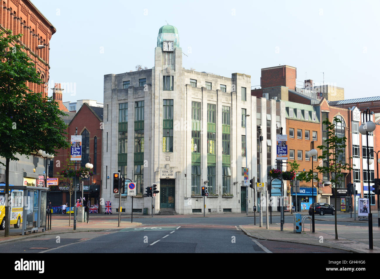 Bank of Ireland, Belfast Stock Photo