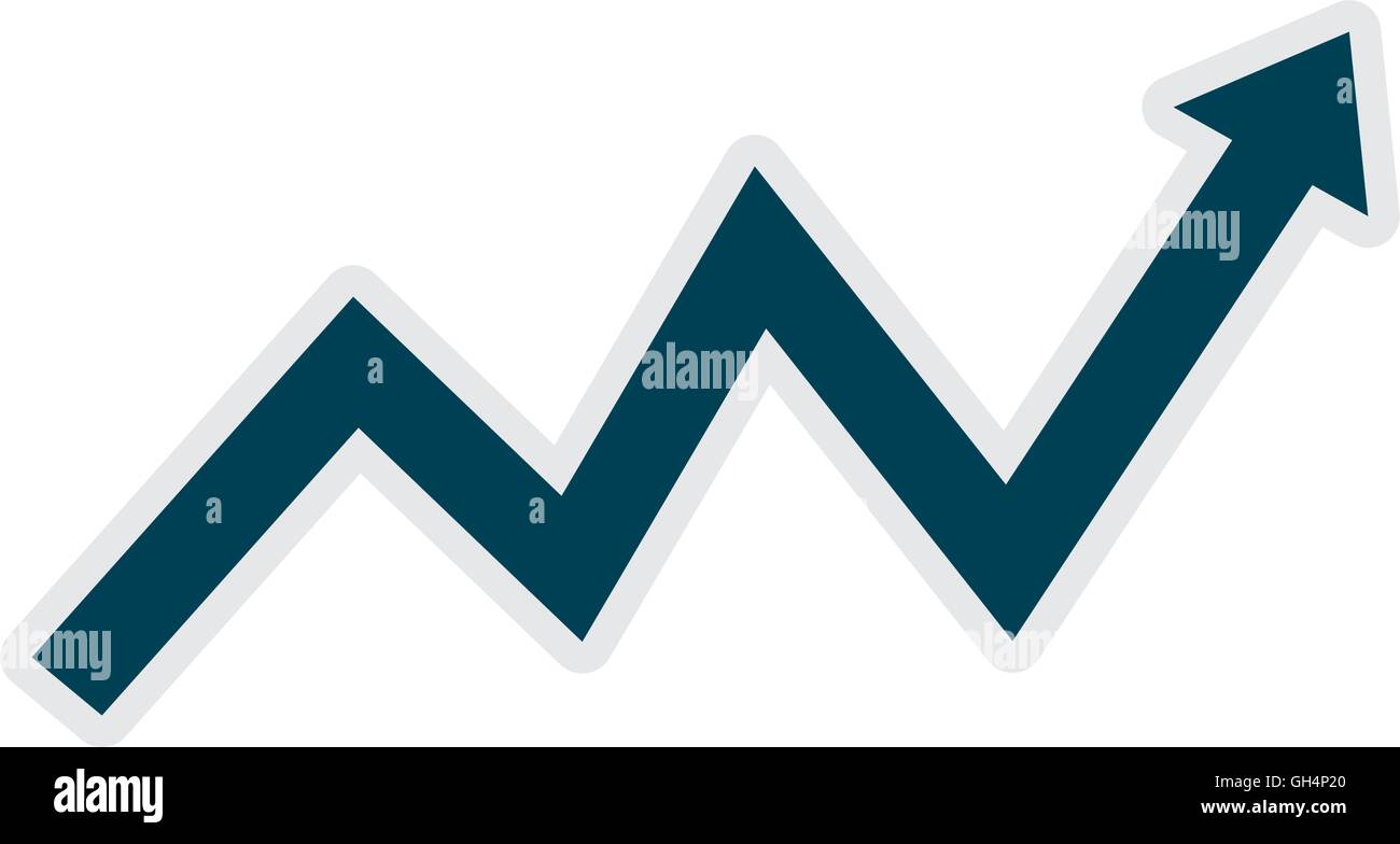 arrow data infographic icon. Vector graphic Stock Vector Image & Art ...
