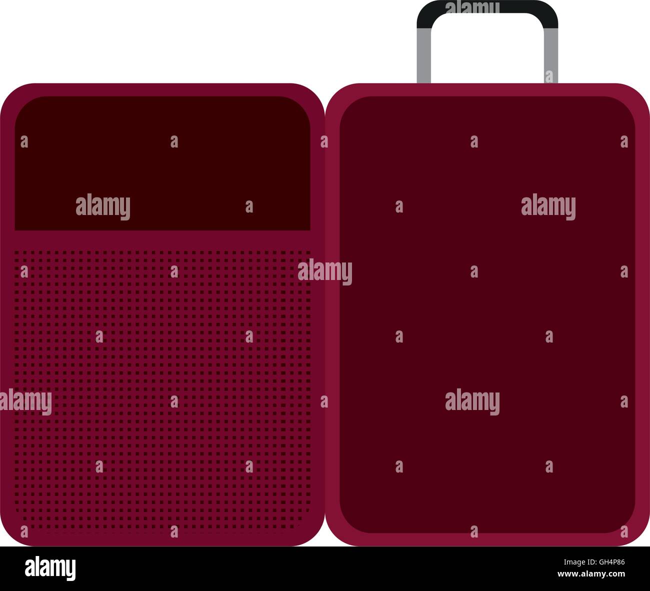 baggage luggage bag travel trip icon. Vector graphic Stock Vector Image ...