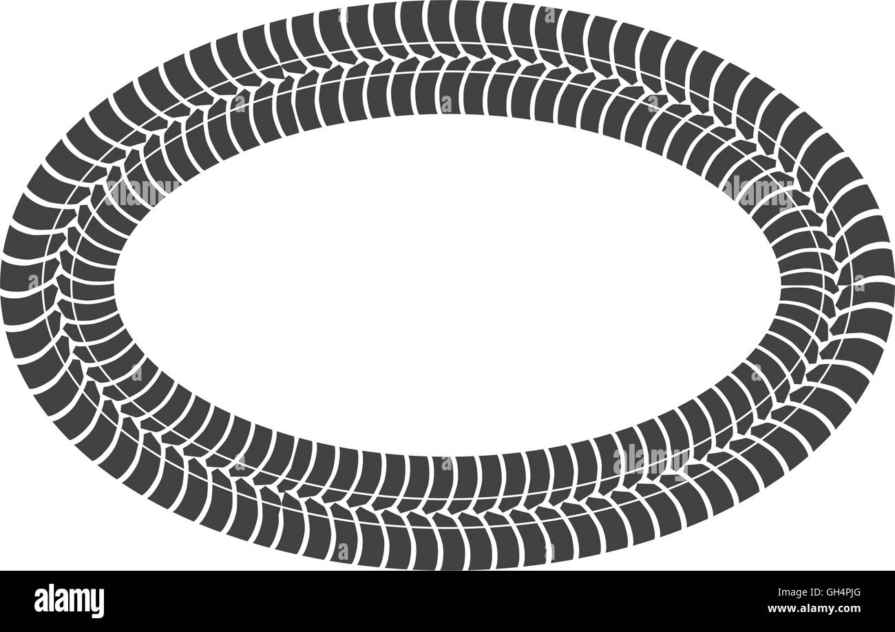 print wheel tire shape black icon. Vector graphic Stock Vector Image ...