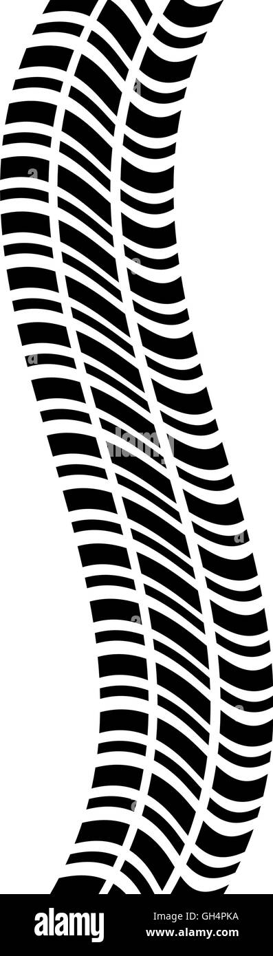 print wheel tire shape black icon. Vector graphic Stock Vector Image ...