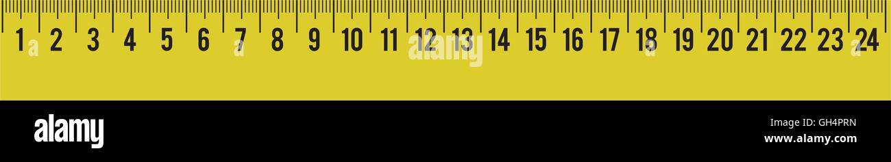 meter yellow tape measure tool icon. Vector graphic Stock Vector Image ...