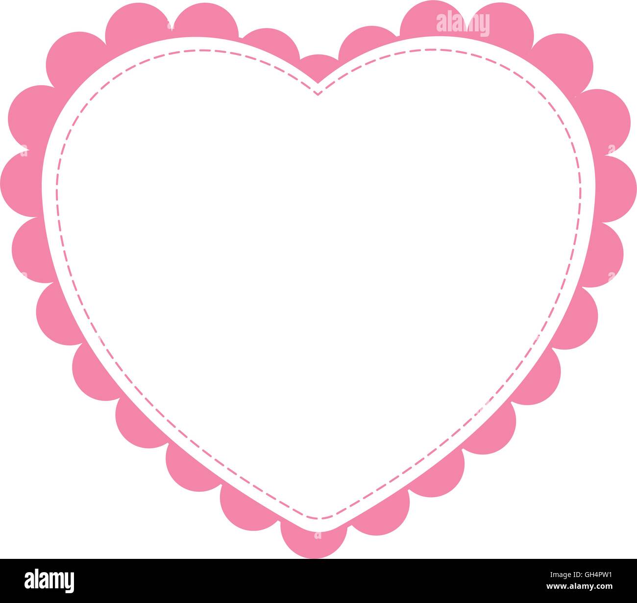 heart love romatic passion icon. Vector graphic Stock Vector Image ...