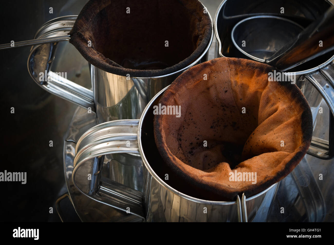 Coffee pot Stock Photo