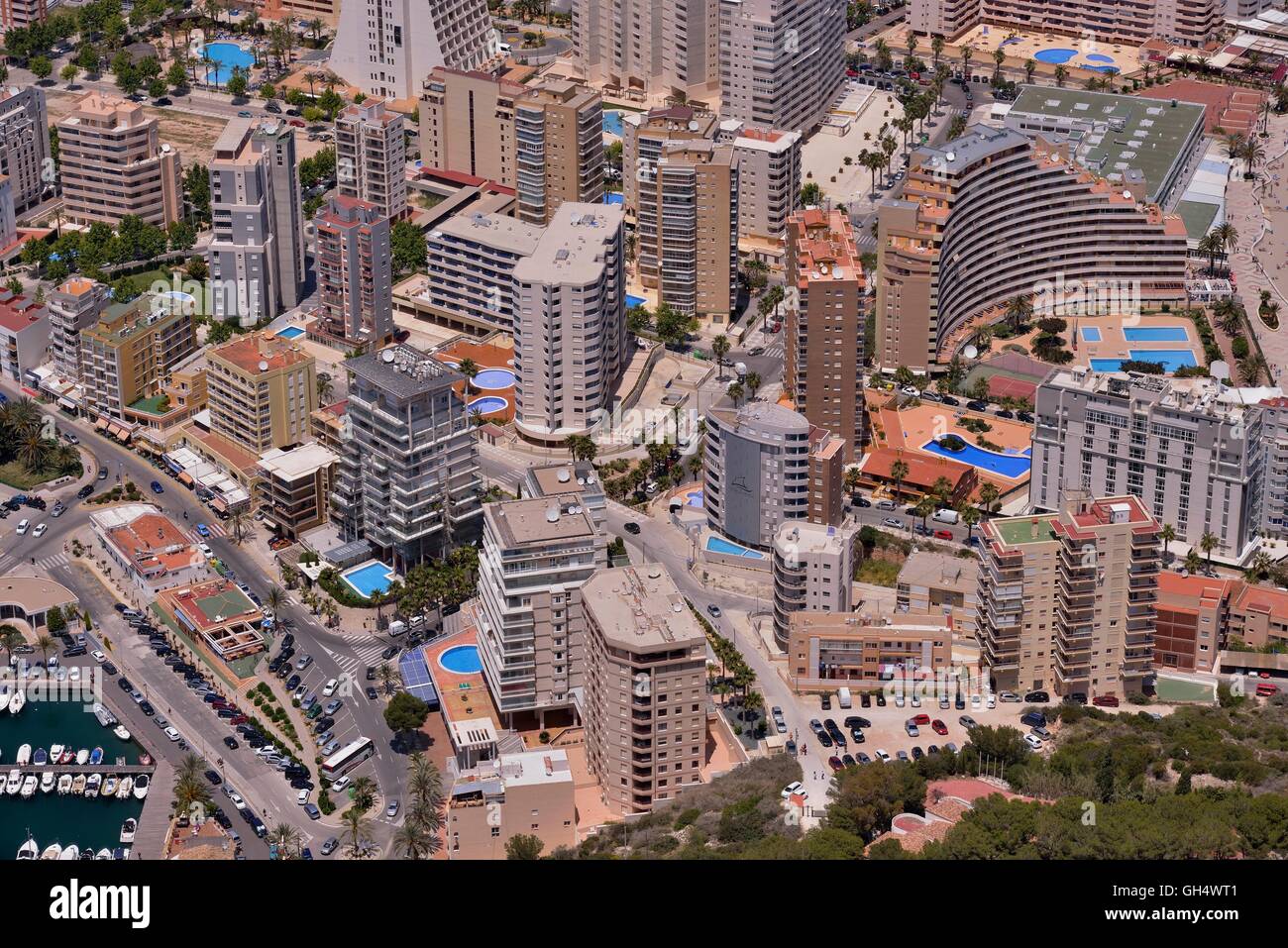 Skyline calpe costa blanca spain hi-res stock photography and images ...