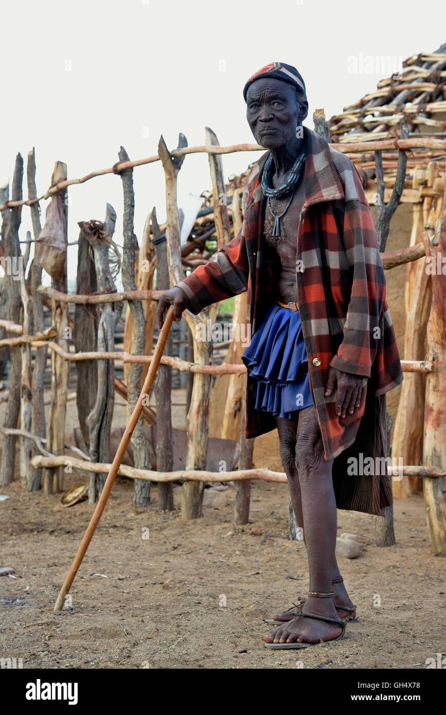 geography / travel, Namibia, chief Hikuminue Kapika, of the chief of